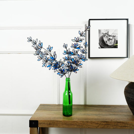 Stained Glass Lavender-home accents-handmade home style