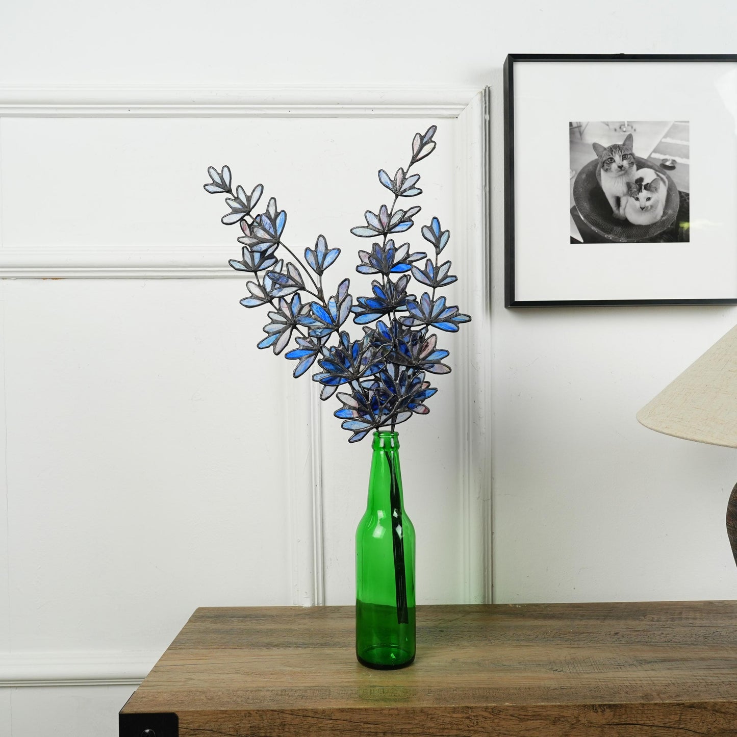 Stained Glass Lavender-home accents-handmade home style